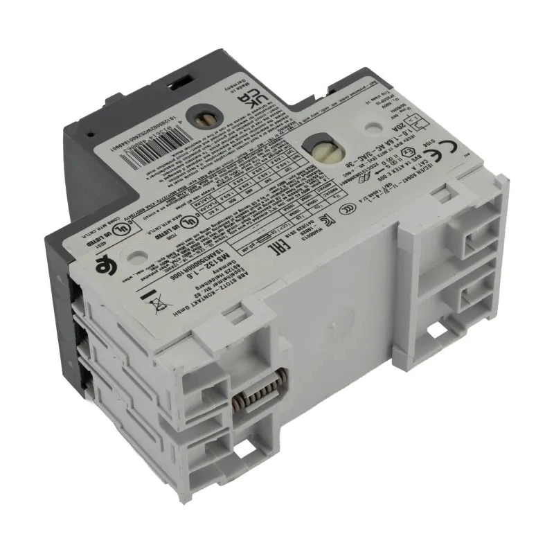 ABB Motor Protection Circuit Breaker MS132 1A, 1.6 A, 690V AC, 3-Poles, IP20/IP10, -25°C to 70°C MS132