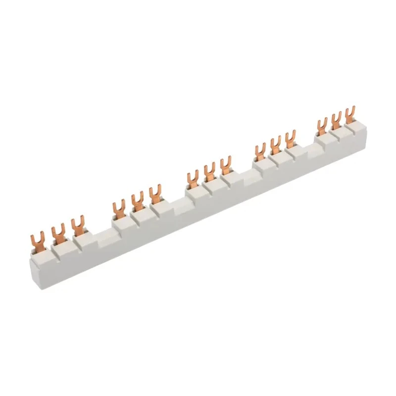 ABB PS1 3 Phase Busbar, 690 V AC, 250 V DC, 65 A Current Rating, 15 Poles, 17.5 mm Pitch 1SAM201906R1115 PS1-5-1-65
