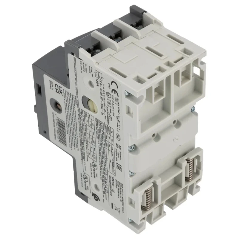 ABB Motor Protection Circuit Breaker MS132 Series 12A, 8A Current Rating, 600V, 3 Poles, IP10/IP20, -25°C to 70°C MS132