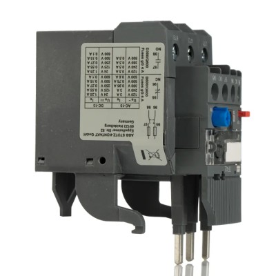 ABB Thermal Overload Relay 1 NO/1 NC 1.3-1.7 A F.L.C, 1.7 A Contact Current, 2 W Power, 3 Pole TF42