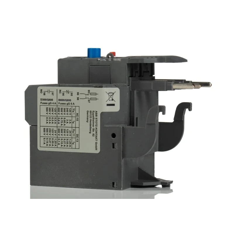 ABB Thermal Overload Relay 1 NO/1 NC 1.3-1.7 A F.L.C, 1.7 A Contact Current, 2 W Power, 3 Pole TF42