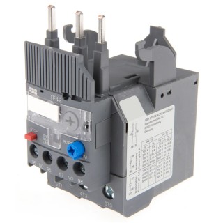 ABB Thermal Overload Relay 20A, 24A F.L.C, 24A Contact Rating, 2.6 W, 3 Pole, 1 NO/1 NC TF42