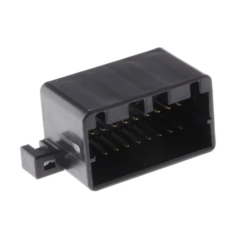 TE Connectivity MULTILOCK 040 II Female Connector Housing 20 Contacts 2 Row 2.5 mm Pitch Right Angle 175975-2
