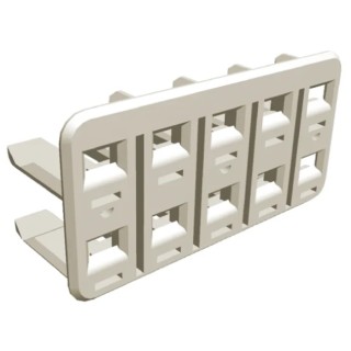 TE Connectivity Econoseal J Mark II 10 Way Polybutylene Terephthalate TPA Lock Double Lock Plug 1-174656-1