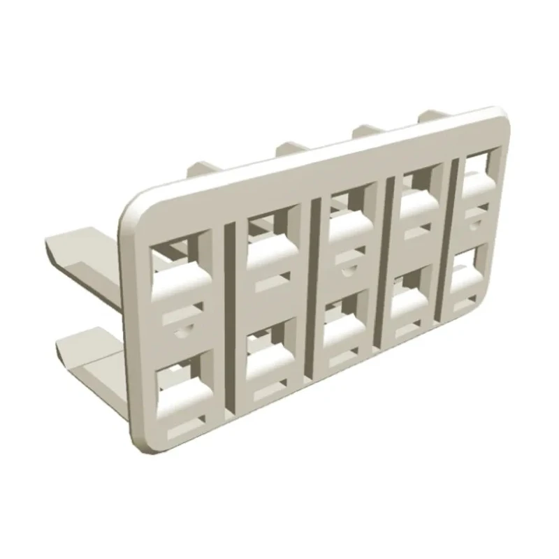 TE Connectivity Econoseal J Mark II 10 Way Polybutylene Terephthalate TPA Lock Double Lock Plug 1-174656-1