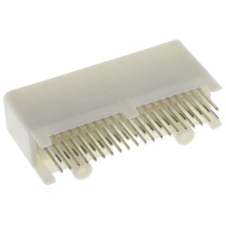 TE Connectivity TH 025 Series 40 Way Female Automotive Connector Natural Through Hole Solder Termination 1376113-2