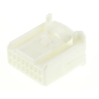 TE Connectivity MULTILOCK 025 Male Connector Housing 16 Way 2 Row Straight 2.2 mm Pitch 1717109-1