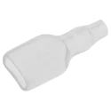 TE Connectivity 1 Way Plastic Crimp Terminal Housing, Natural 24mm Length 170823-3