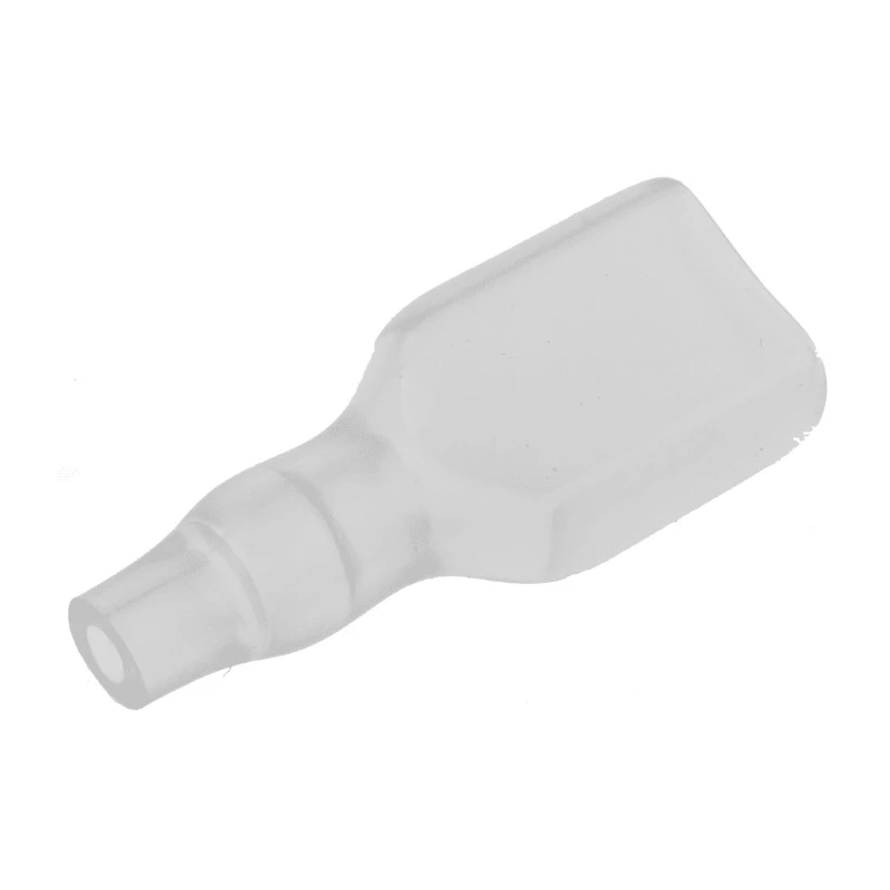 TE Connectivity 1 Way Plastic Crimp Terminal Housing, Natural 24mm Length 170823-3