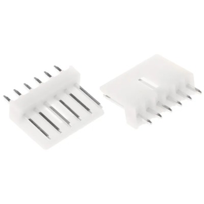 TE Connectivity EI Series Straight Through Hole PCB Header 6 Contacts 2.5 mm Pitch 1 Row Shrouded 171825-6