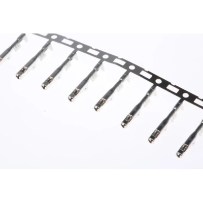 TE Connectivity MULTILOCK 025 Series Female Crimp Terminal, 21 AWG Min to 20 AWG Max, Copper Alloy Tin Plated 1674311-1