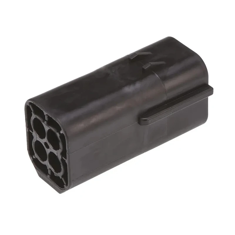 TE Connectivity Econoseal J Mk II Automotive Connector Female Black Cable 4 Way Crimp Termination 174259-2