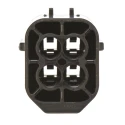 TE Connectivity Econoseal J Mk II Automotive Connector Female Black Cable 4 Way Crimp Termination 174259-2