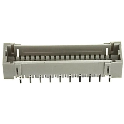TE Connectivity AMP Mini CT Series Straight Through Hole PCB Header, 40 Contacts, 3 mm Pitch, 2 Row, Shrouded 4-292208-0