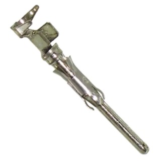 TE Connectivity Type III Series Male Crimp Terminal 13A Current 18 AWG Min Crimp 14 AWG Max 26.75mm Length 66602-8