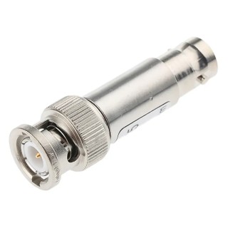 Telegartner RF Attenuator Straight 20 dB, BNC Plug to BNC Socket, 50Ω, 4GHz to 6GHz Frequency J01006A0025