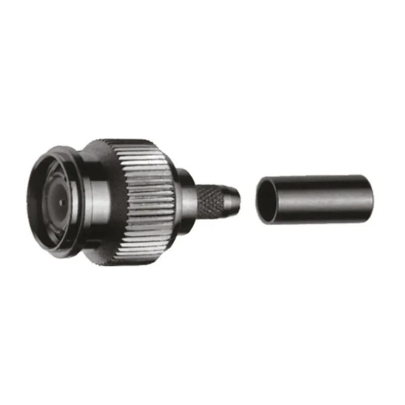 Telegartner TNC Series Coaxial Connector Cable Male TNC, 50 Ω, Straight Body Crimp J01010A0035