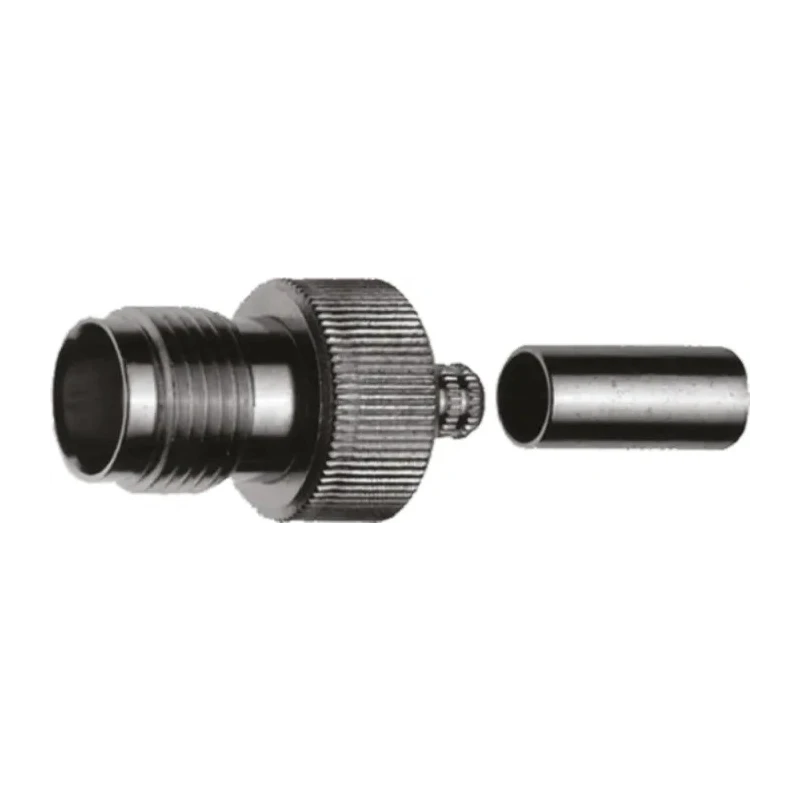 Telegartner TNC Series Coaxial Connector Cable Female TNC, 50 Ω, Straight Body Crimp J01011R0003
