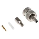 Telegartner BNC Series Coaxial Connector Cable Male BNC, 75 Ω, Straight Body Crimp J01002A0036