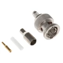 Telegartner BNC Series Coaxial Connector Cable Male BNC, 75 Ω, Straight Body Crimp J01002A0036