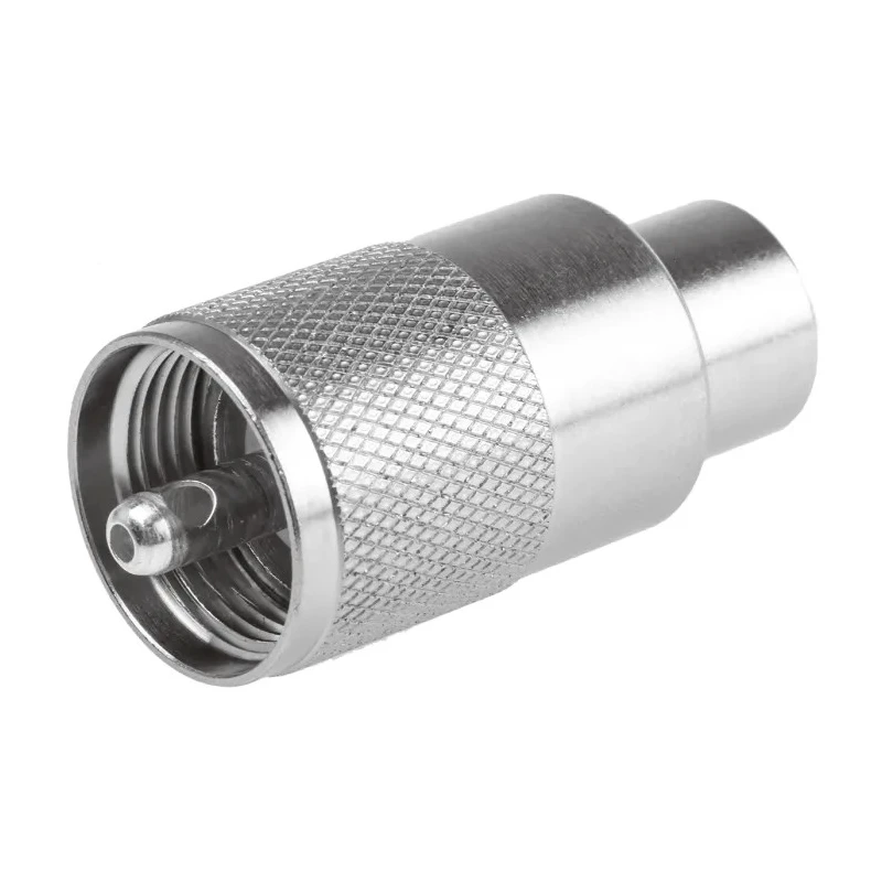 Telegartner UHF Series Coaxial Connector Cable Male UHF, 50 Ω, Straight Body J01040B0604