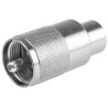 Telegartner UHF Series Coaxial Connector Cable Male UHF, 50 Ω, Straight Body J01040B0604
