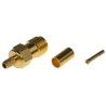 Telegartner SMA Series Coaxial Connector Cable Female SMA, 50 Ω, Straight Body Crimp J01151A0051