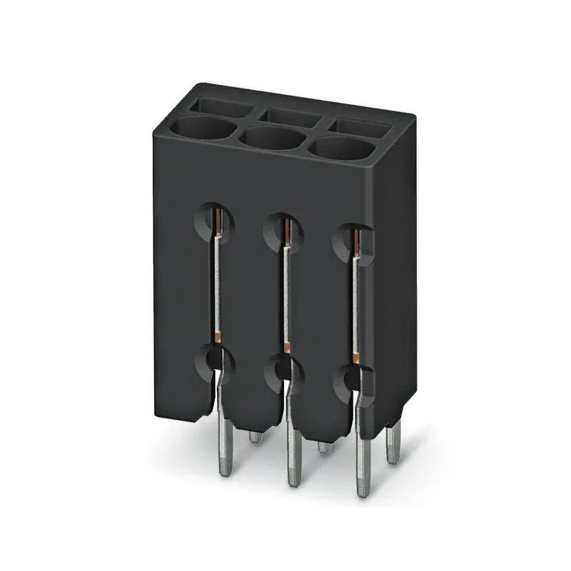 Phoenix Contact PTSM 0.5/5-2.5-V THR R44 Series Straight PCB Terminal Block, 5 Contacts, 2.5 mm Pitch, 160 V, 6 A 1770982