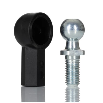 Igus Plastic Angled Ball & Socket Joint M10 Thread, Right Hand Thread, Ball Diameter 16mm WGRM-10-LC-MS