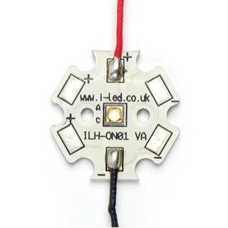 Intelligent LED Solutions OSLON1 PowerStar LED Array 1-LEDs Green ILH-ON01-TRGR-SC201-WIR200