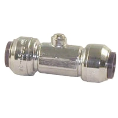 Pegler Yorkshire Brass Pipe Fitting Compression Female BSP 15 mm to Female Metric 15 mm 65950