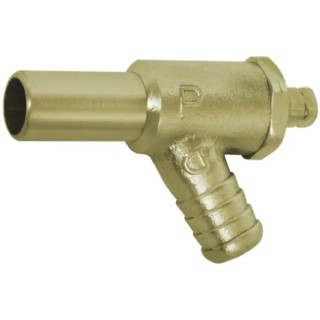 Pegler Yorkshire Brass Pipe Fitting Compression Tap Adapter Female BSP 15 mm to Female Metric 15 mm 65936