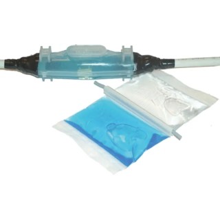Raytech Cable Joint Kit with Straight Enclosure, Phase Separator, Cable Ties, Sealing Tape, Polymeric Resin Magic Joint 50