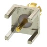 TE Connectivity AMP Series Coaxial Connector Through Hole Male MCX 50 Ω Straight Body Solder 1061015-1