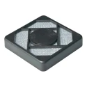 Essentra Fan Mounted Filter Polyethylene Terephthalate Stainless Steel Fibreglass Reinforced Nylon Frame 80 mm RCP-080-T