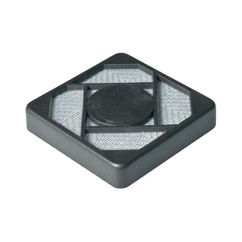 Essentra Fan Mounted Filter Polyethylene Terephthalate Stainless Steel Fibreglass Reinforced Nylon Frame 80 mm RCP-080-T