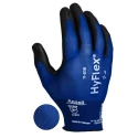 Ansell HyFlex 11-618 Blue Nylon Work Gloves Size 8 Polyurethane Coating 11618080