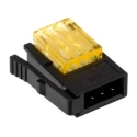 3M 3-Way IDC Connector Male for Cable, 1 Row 37103-B163-00E MB