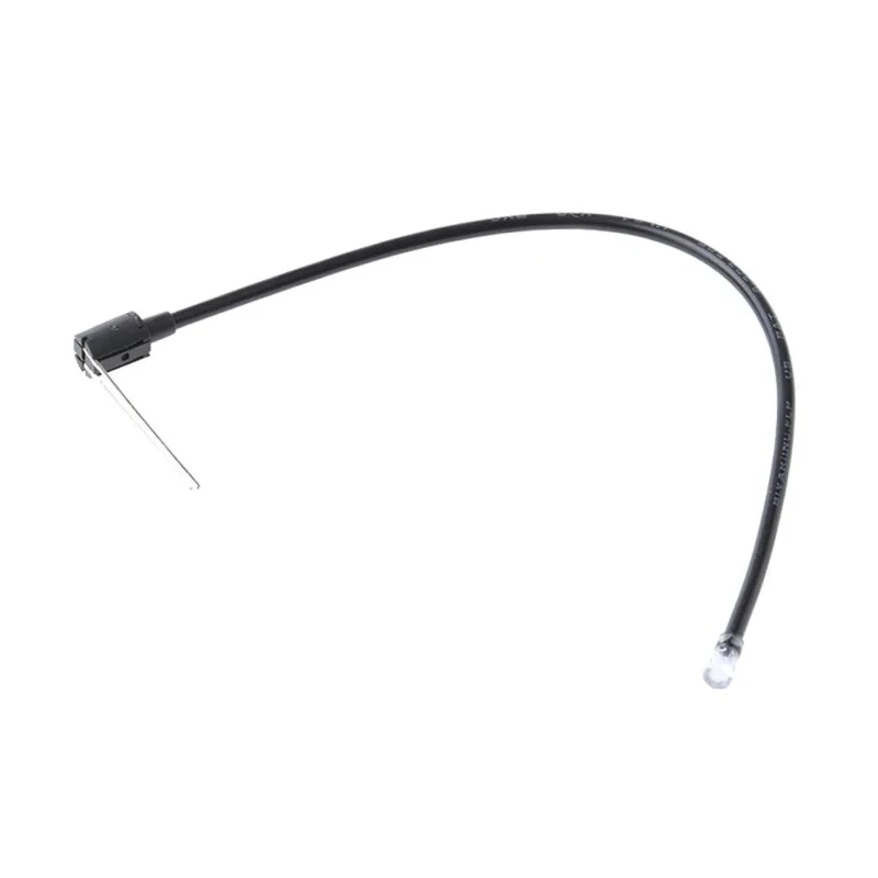 Bivar Flexible LED Light Pipe 3 mm, Red LED Included, 154mm Length, Straight Orientation FLPR6.0-SR