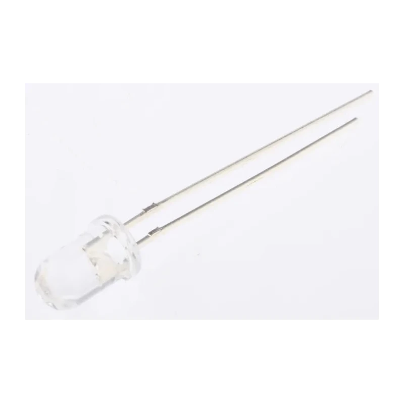 Bivar UV5TZ Series UV LED 395 nm 40 mW 30° Viewing Angle 2-Pin Through Hole Package UV5TZ-395-30