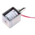 Mecalectro Linear Solenoid 24V DC Push Pull Action 6mm Stroke 1N Force 8.M11.AA.52 24 VCC 100% 8.M11 AA 52 24 VCC 100%