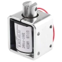 Mecalectro Single-Acting Push Pull Linear Solenoid 24V 6.5W 9mm Stroke 35.3x31.8x25.4mm 8.M13 02 52 24 VCC 100%