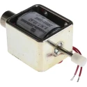 Mecalectro Linear Solenoid, 24V DC, Push Action, 9mm Stroke, 6.5W Continuous Power 8.M13 02 62 24 VCC 100%