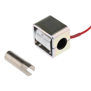 Mecalectro Push Pull Linear Solenoid 12V 6.5W 35.3mm Length 31.8mm Width 25.4mm Depth 8.M13 02 52 12 VCC 100%