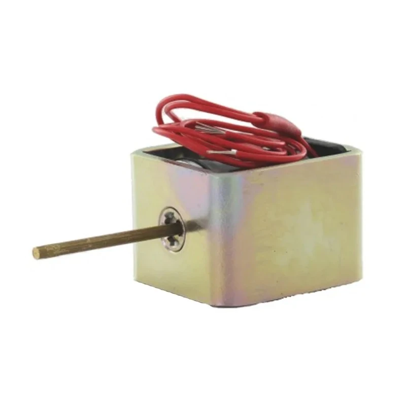 Mecalectro Linear Solenoid 12V 6.5W 35.3mm Length 31.8mm Width 25.4mm Depth 100% Duty Cycle 8.M13 02 62 12 VCC 100%
