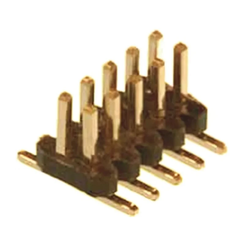 Amphenol Communications Solutions Minitek127 Series Straight Surface Pin Header 16 Contact 1.27 mm Pitch 2 Row MINITEK127