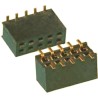 Amphenol Communications Solutions Minitek Series Straight Surface PCB Socket, 20-Contact, 2 Row, 1.27 mm 20021321-00020C4LF