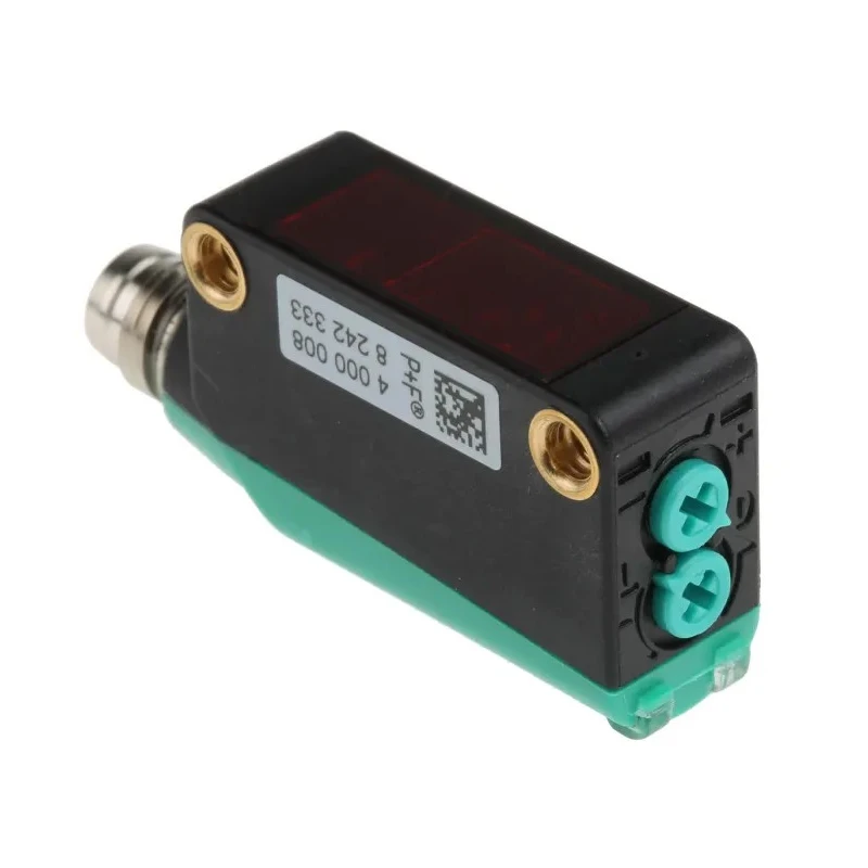 Pepperl + Fuchs Retroreflective Photoelectric Sensor, Block Sensor, 5 m Detection Range, PNP Output, IP67 ML100-55/95/103