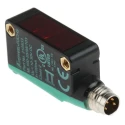 Pepperl + Fuchs Retroreflective Photoelectric Sensor, Block Sensor, 5 m Detection Range, PNP Output, IP67 ML100-55/95/103