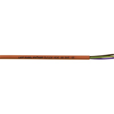 Lapp ÖLFLEX HEAT 180 SiHF Power Cable 2 Cores 16 AWG Unscreened Silicone Rubber Sheath 50 m 300/500V 0046013